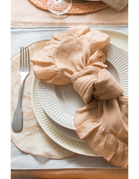 Serviette de table en lin Gitane