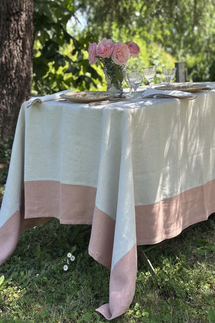 Nappe en lin Bauhaus