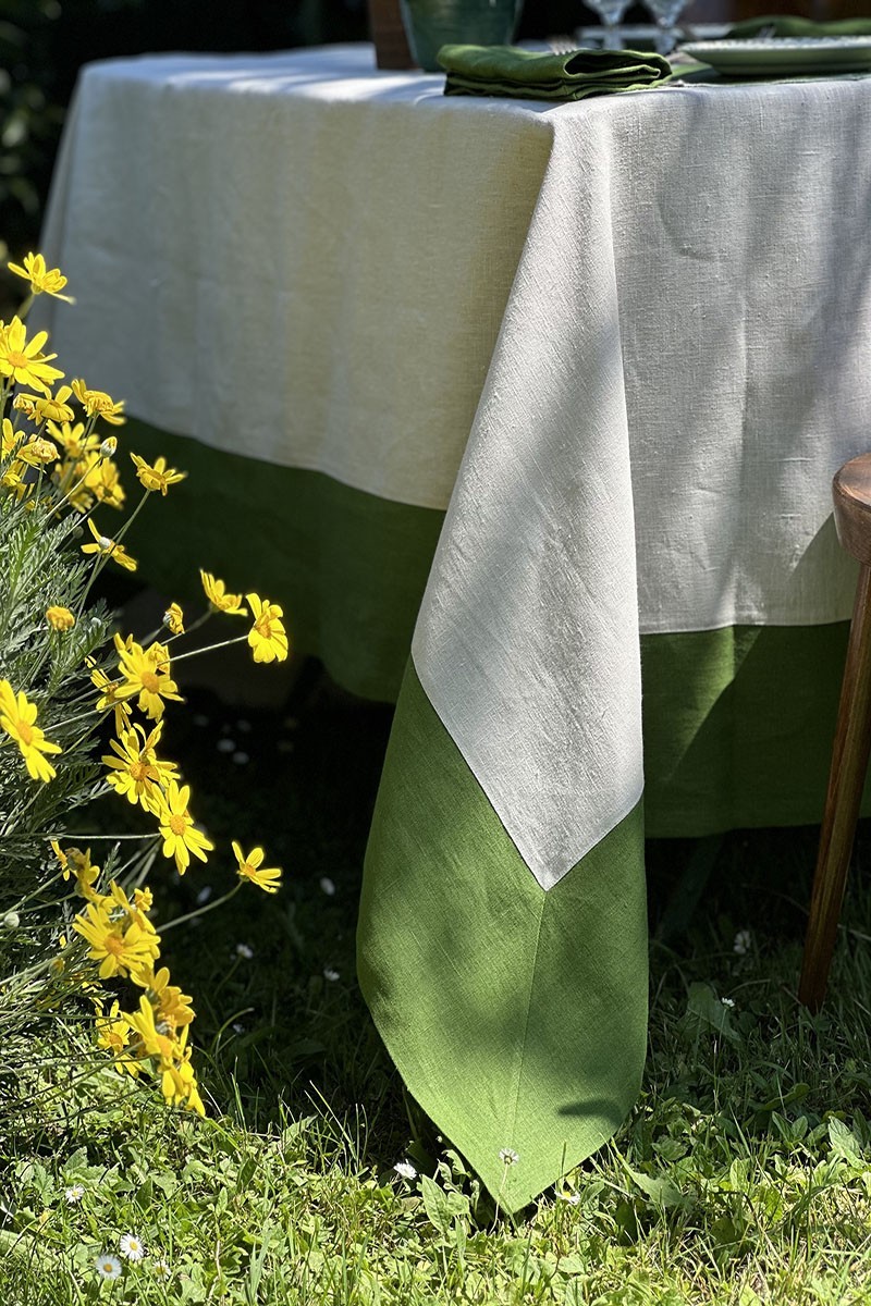 Nappe en lin Bauhaus