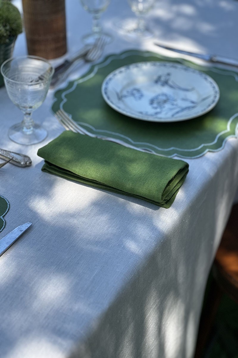 Nappe en lin Bauhaus