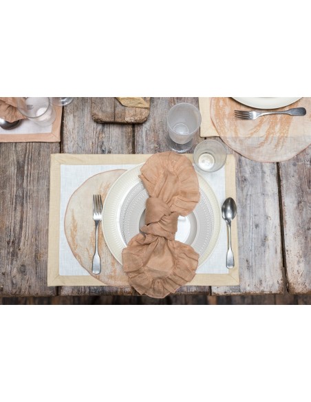 Serviette de table en lin Gitane