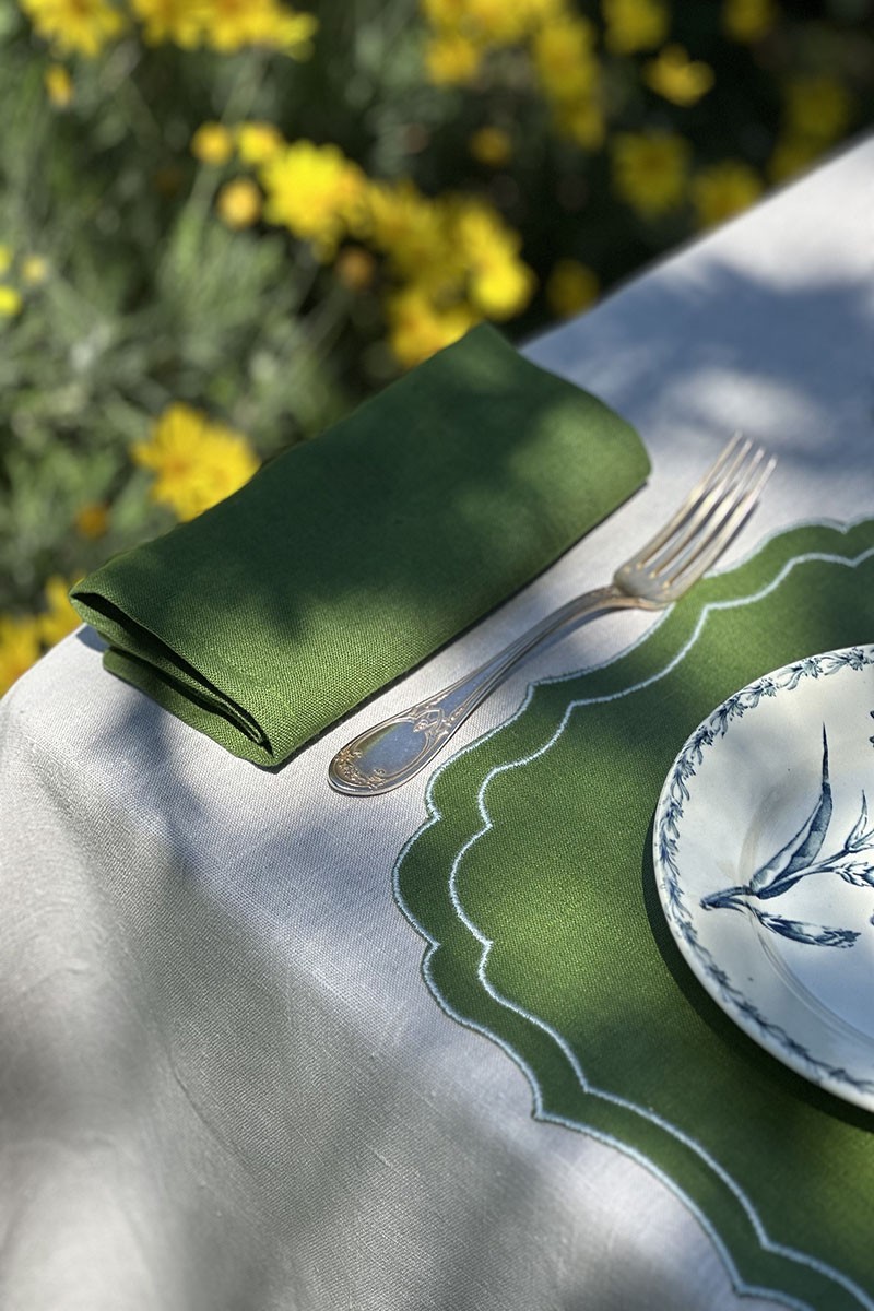 Nappe en lin Bauhaus 