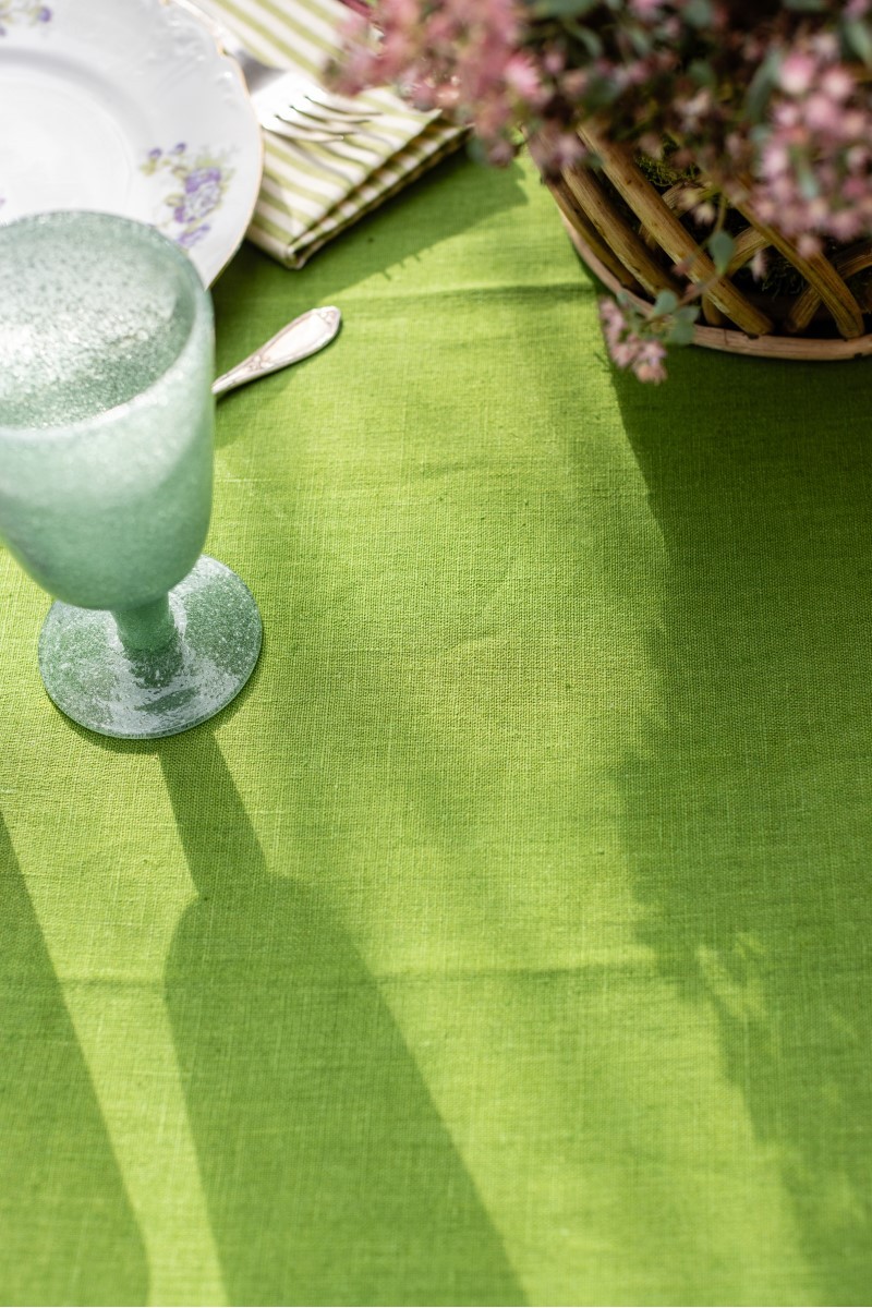 Nappe en lin Bauhaus enduit