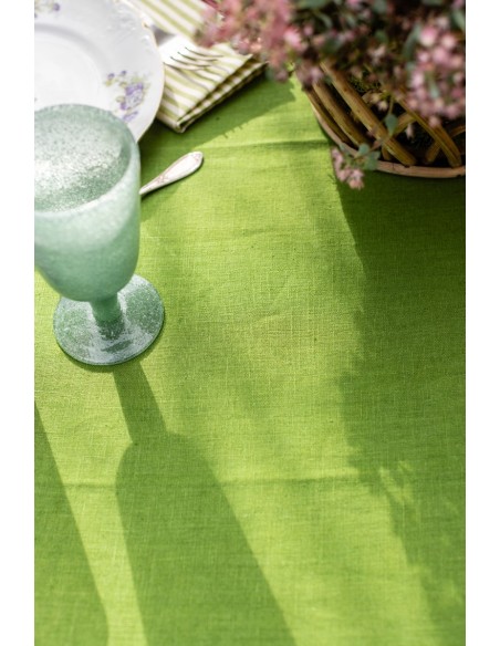 Nappe en lin Bauhaus enduit