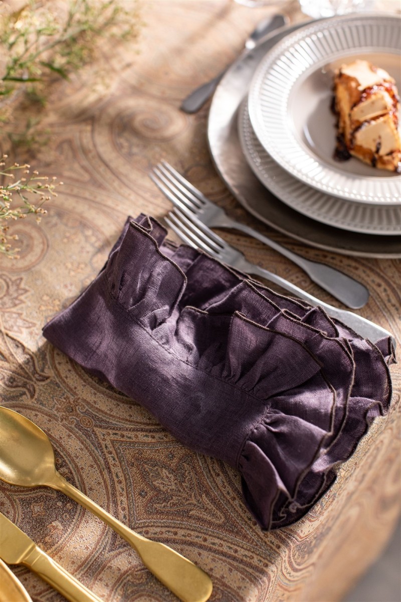 Serviette de table en lin Gitane