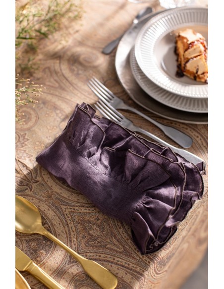 Serviette de table en lin Gitane