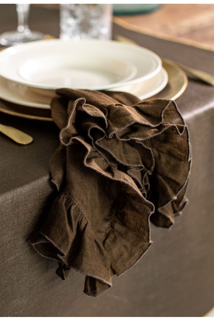 Serviette de table en lin Gitane 2