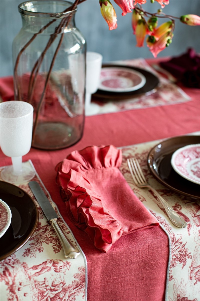 Serviette de table en lin Gitane