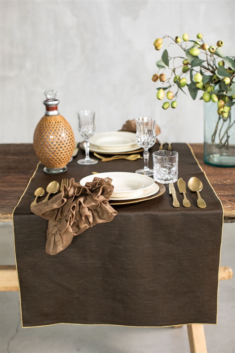 Serviette de table en lin Gitane