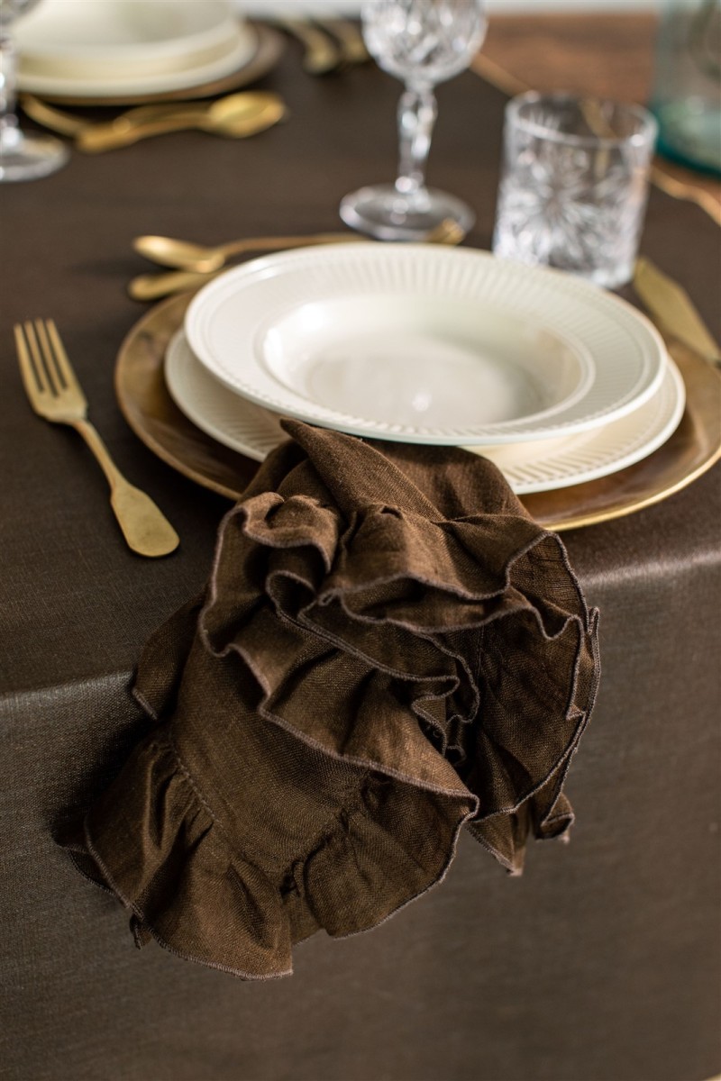 Serviette de table en lin Gitane