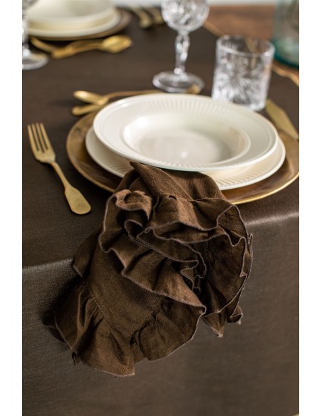 Serviette de table en lin Gitane