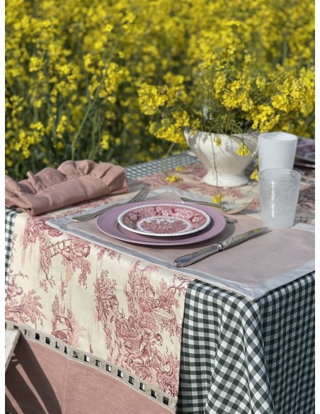Serviette de table en lin Gitane