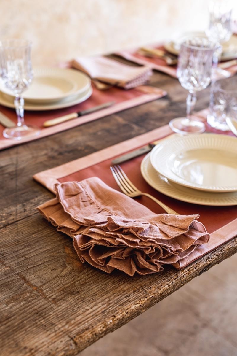 Serviette de table en lin Gitane