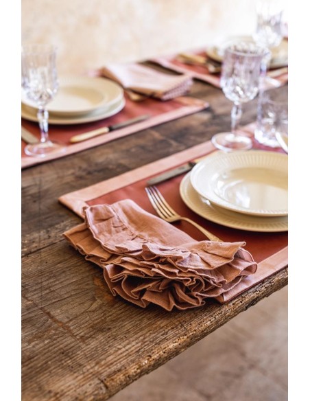Serviette de table en lin Gitane