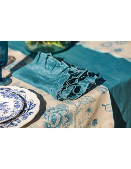 Serviette de table en lin Gitane