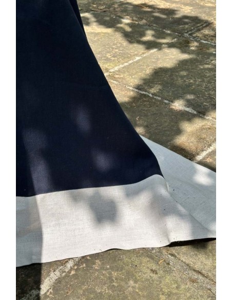 Nappe en lin Bauhaus enduit