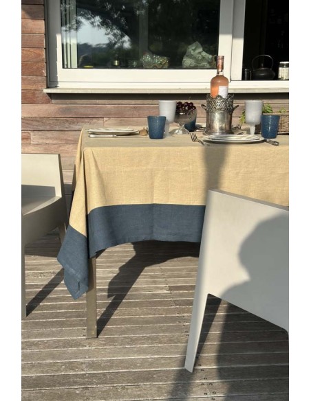 Nappe en lin Bauhaus 