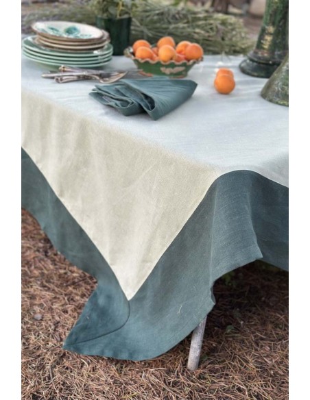 Nappe en lin Bauhaus