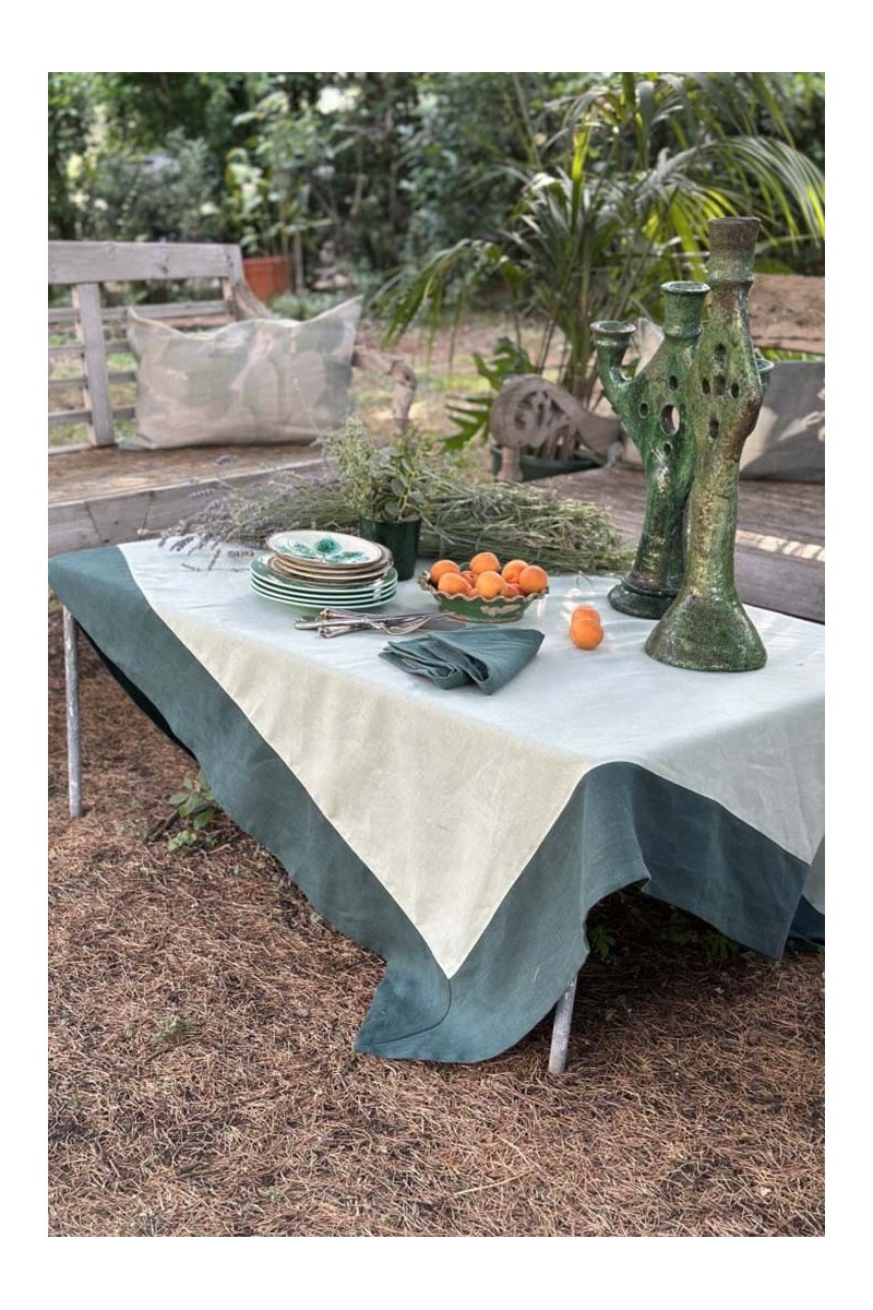 Nappe en lin Bauhaus