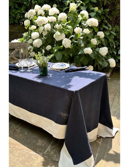 Nappe en lin Bauhaus