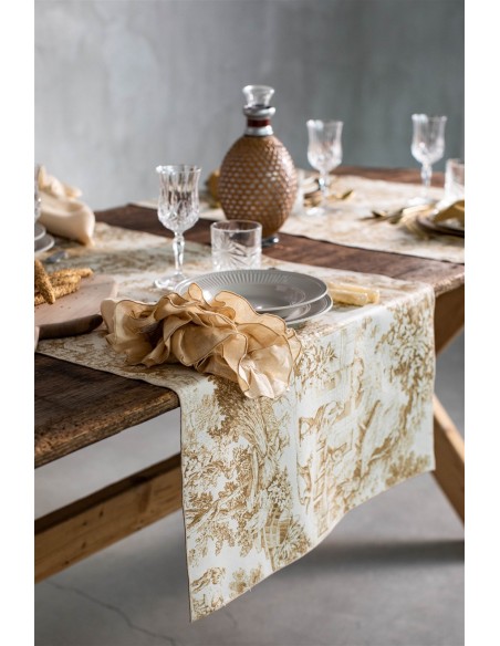 Serviette de table en lin Gitane