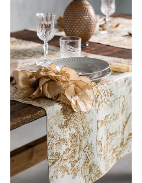 Serviette de table en lin Gitane