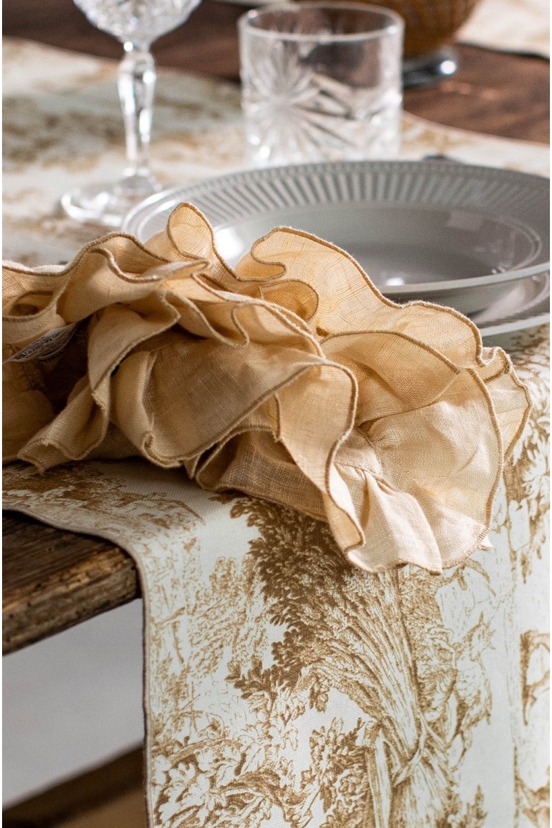 Serviette de table en lin Gitane