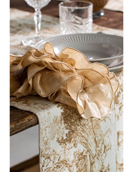 Serviette de table en lin Gitane