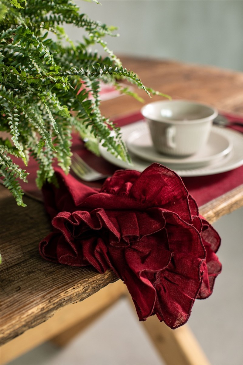 Serviette de table en lin Gitane
