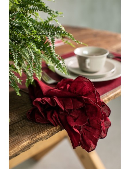 Serviette de table en lin Gitane