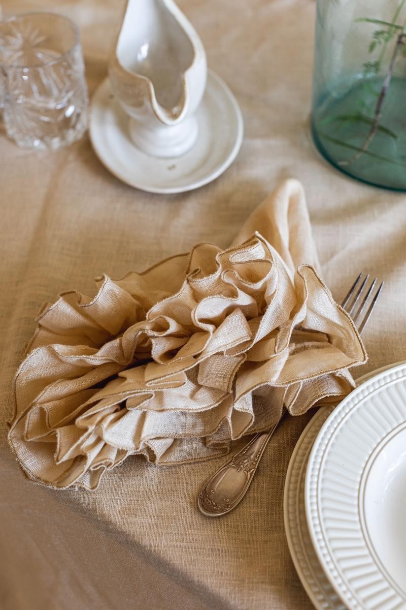 Serviette de table en lin Gitane
