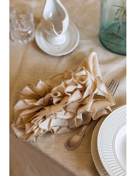Serviette de table en lin Gitane