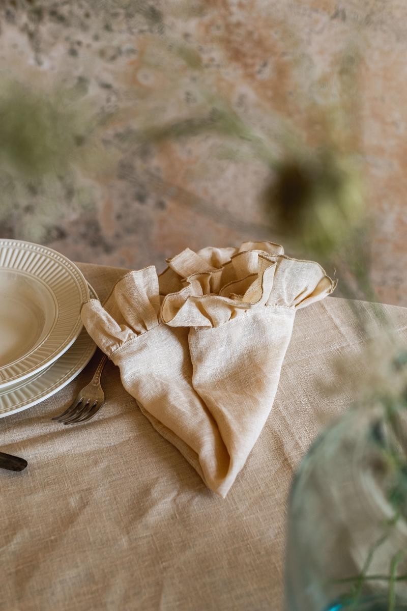 Serviette de table en lin Gitane