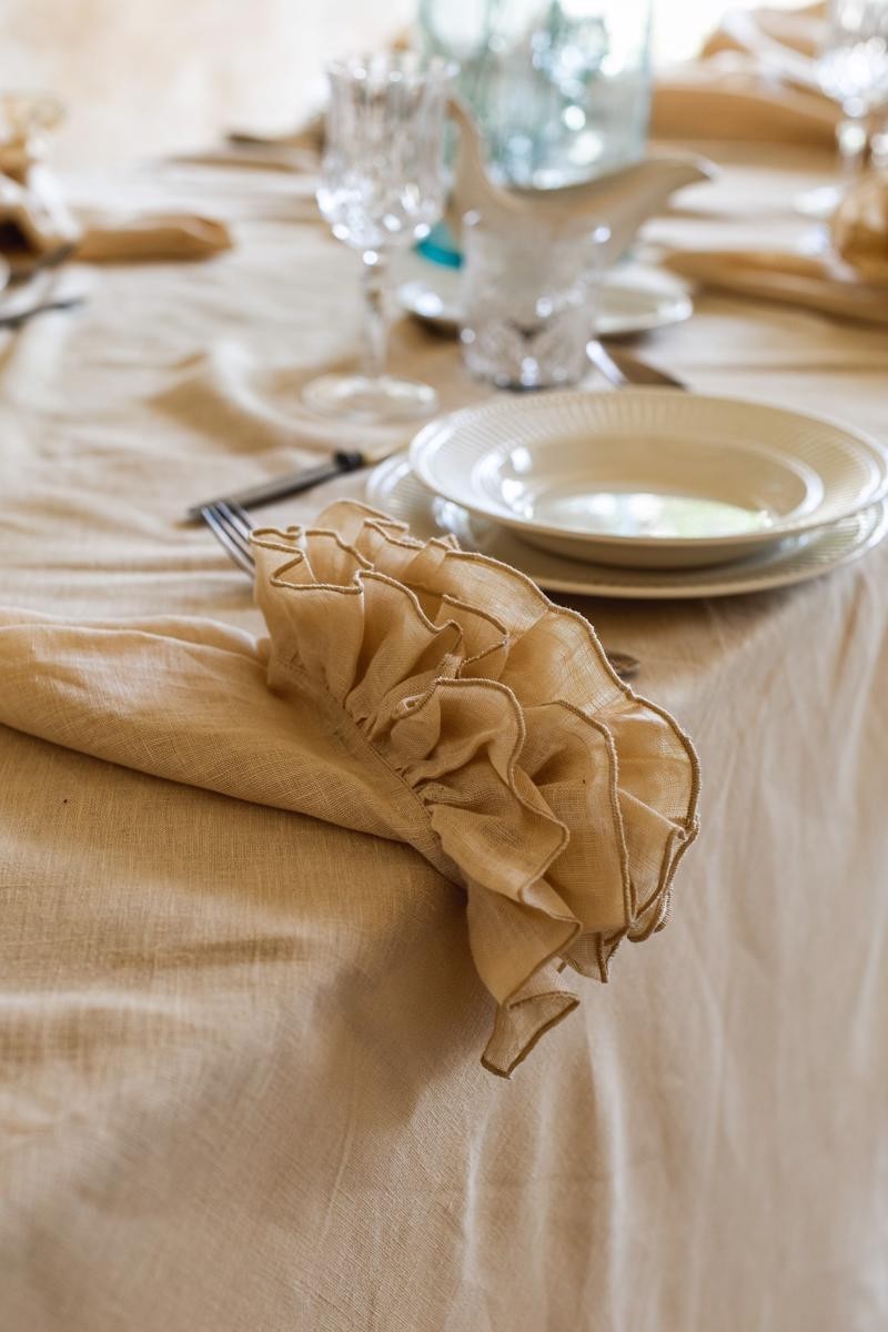 Serviette de table en lin Gitane