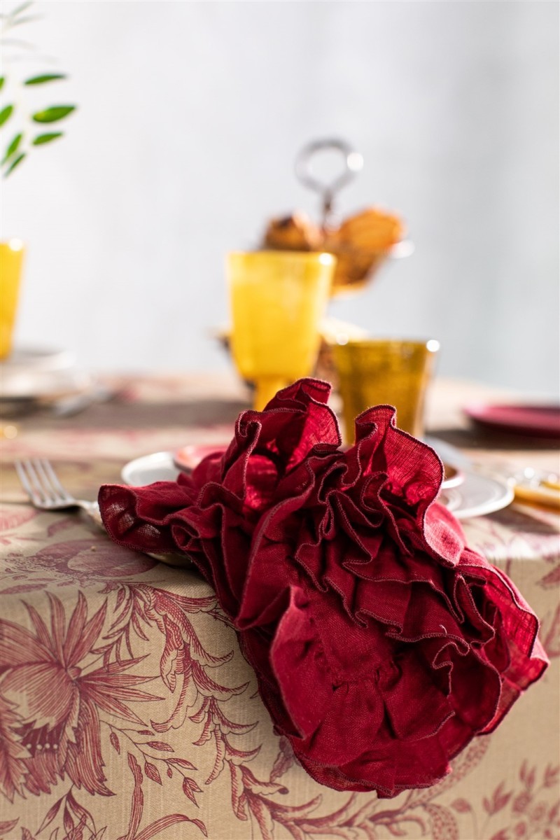 Serviette de table en lin Gitane