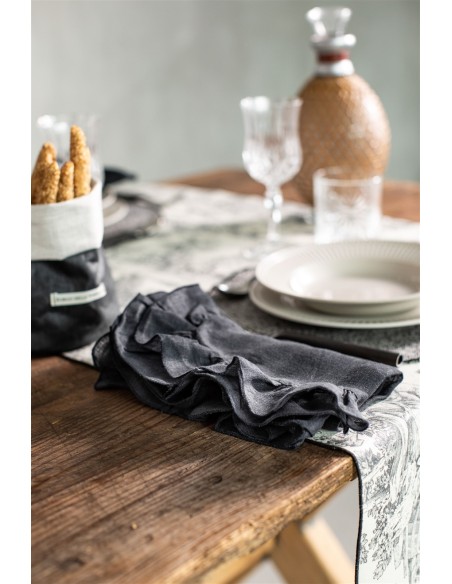 Serviette de table en lin Gitane