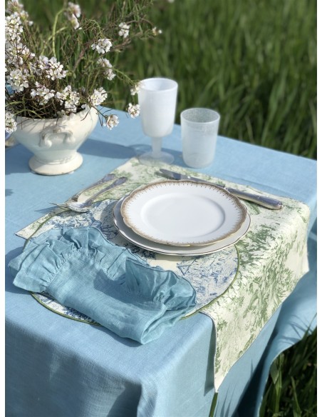 Placemat in Stain Resistant Cotton Filo