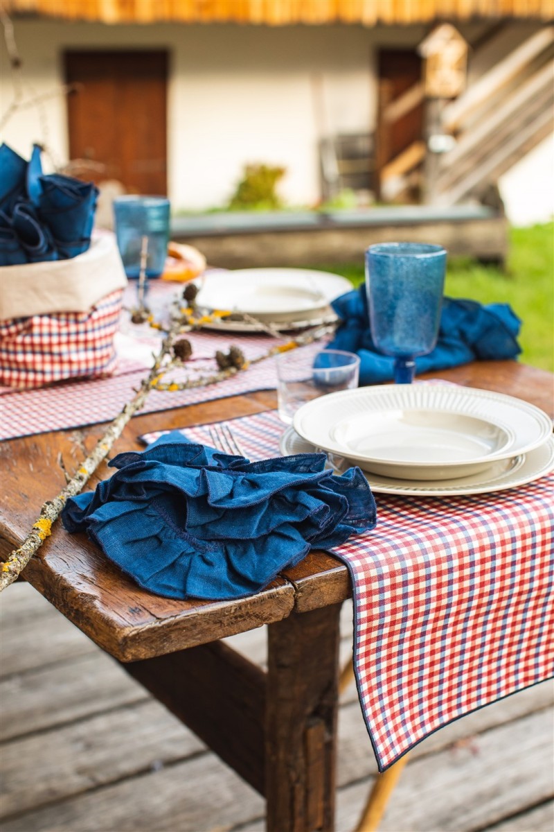 Serviette de table en lin Gitane