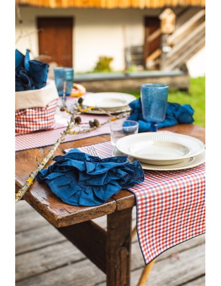 Serviette de table en lin Gitane