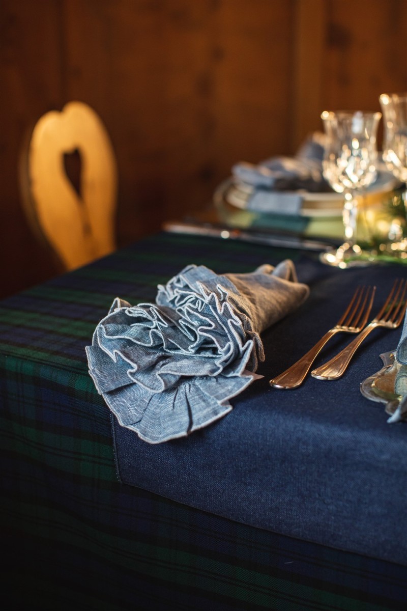 Serviette de table en lin Gitane