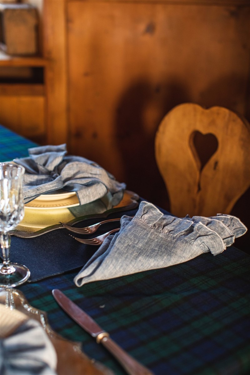 Serviette de table en lin Gitane