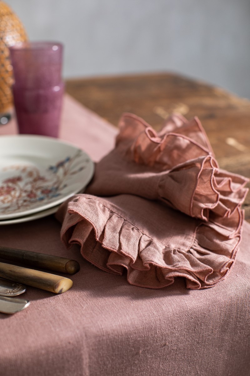 Serviette de table en lin Gitane