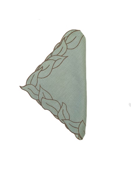 Serviette de table en lin de Venise