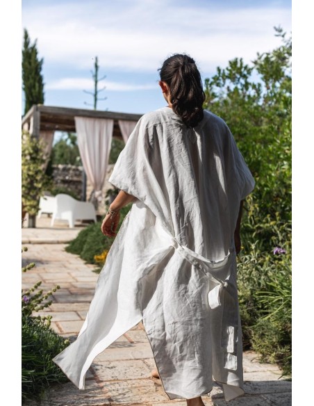 Linen Filo Bathrobe