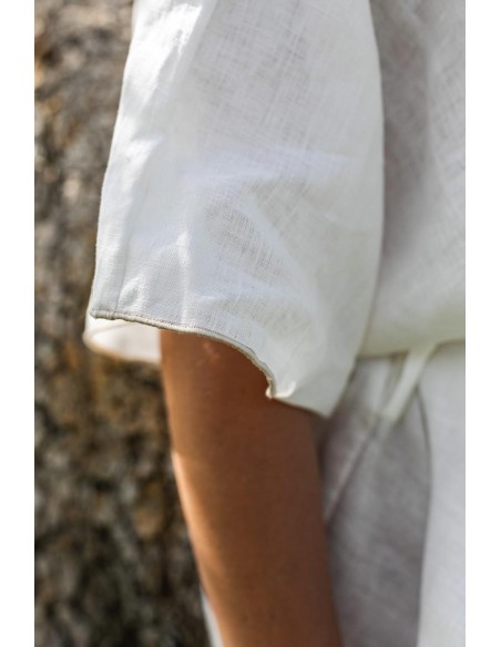 Linen Filo Bathrobe