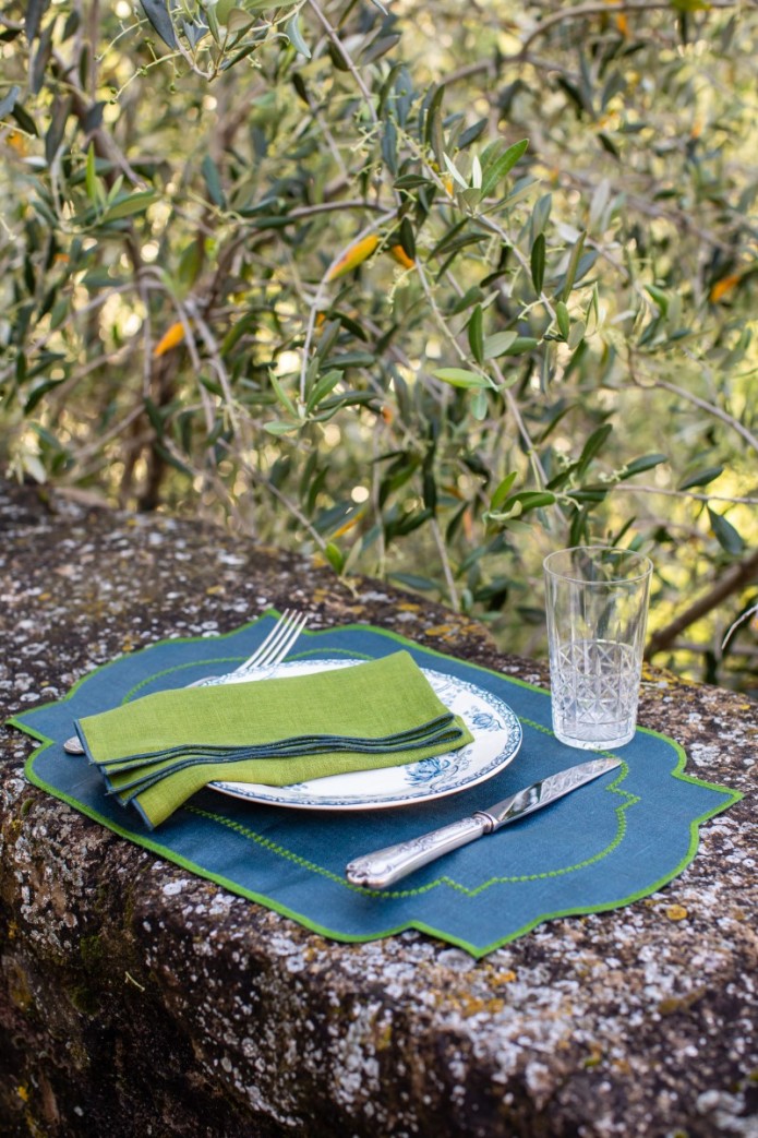 Adele Set de table en lin non tachant 2