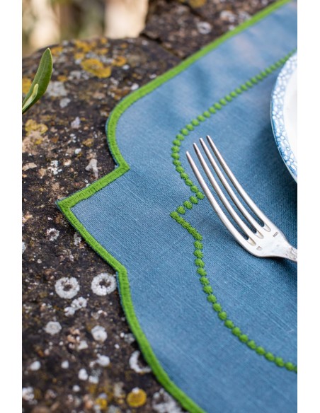 Tovaglietta Adele in Lino Antimacchia