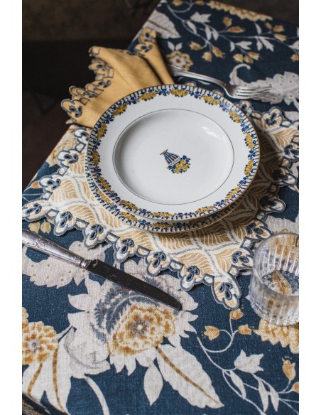 Set de table Amalfi en coton antitache