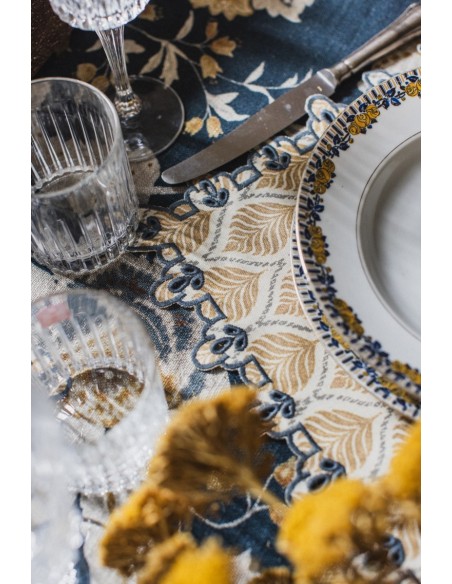 Set de table Amalfi en coton antitache