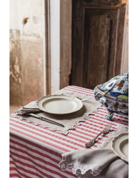 Set de table Amalfi en lin antitache
